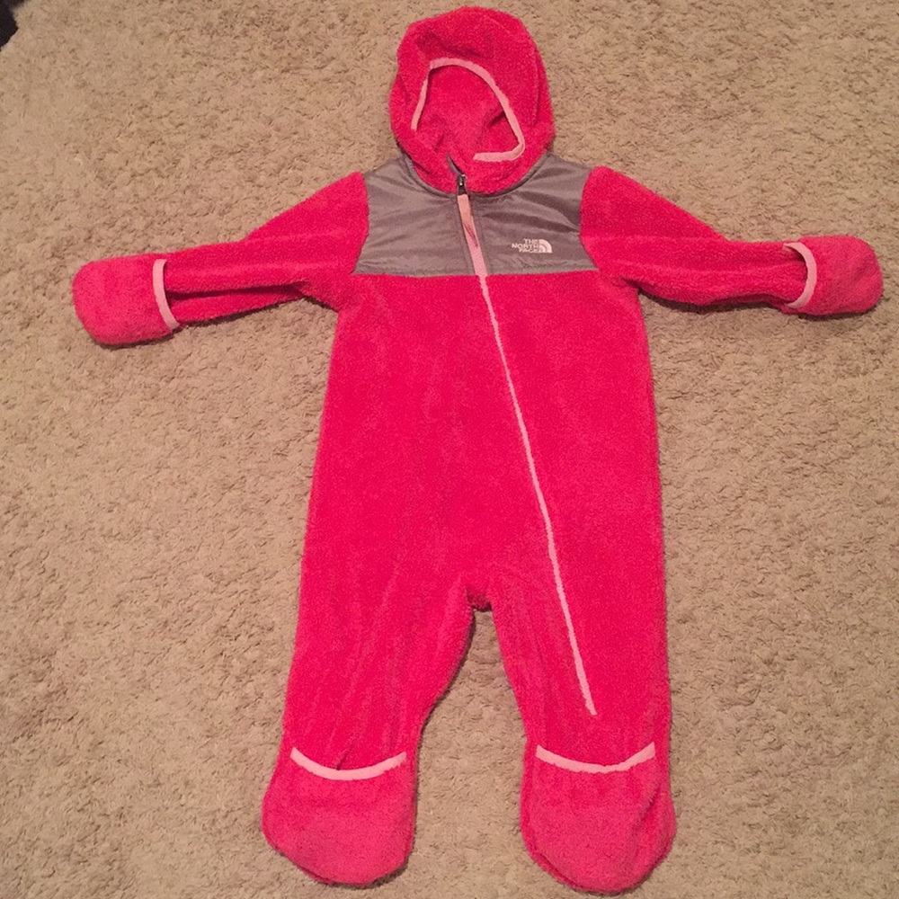 North Face infant OSO winter one piece.